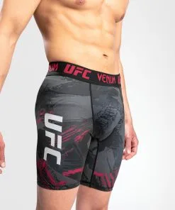 UFC Venum Authentic Fight Week 2.0 Men's Vale Tudo Shorts - Black-Red