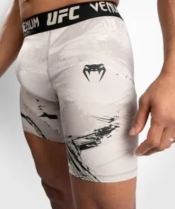 UFC Venum Authentic Fight Week 2.0 Men's Vale Tudo Shorts - Black-Sand -Training gear shop VNMUFC 00104 040 06