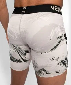 UFC Venum Authentic Fight Week 2.0 Men's Vale Tudo Shorts - Black-Sand -Training gear shop VNMUFC 00104 040 07