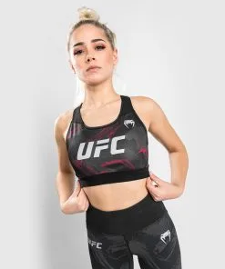 UFC Venum Authentic Fight Week 2.0 Women's Sport Bra - Black-Red 9 UFC Venum Authentic Fight Week 2.0 Women's Sport Bra - Black-Red -Training gear shop VNMUFC 00120 001 0791