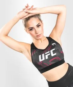 UFC Venum Authentic Fight Week 2.0 Women's Sport Bra - Black-Red 10 UFC Venum Authentic Fight Week 2.0 Women's Sport Bra - Black-Red -Training gear shop VNMUFC 00120 001 0859