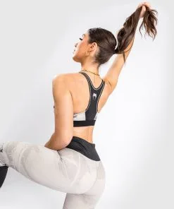 UFC Venum Authentic Fight Week 2.0 Women's Sport Bra - Sand-Black 19 UFC Venum Authentic Fight Week 2.0 Women's Sport Bra - Sand-Black -Training gear shop VNMUFC 00120 040 0315