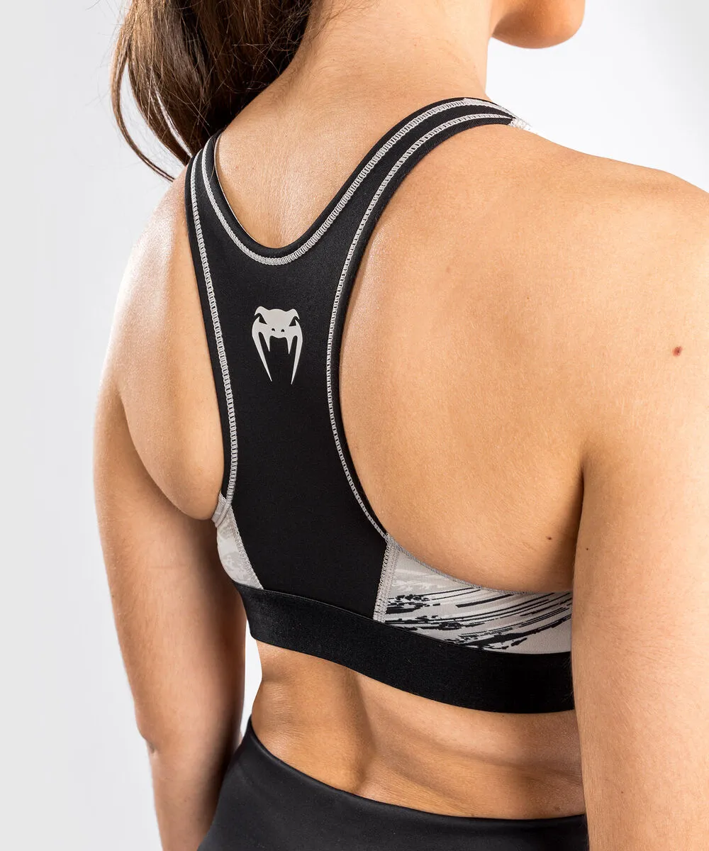 UFC Venum Authentic Fight Week 2.0 Women's Sport Bra - Sand-Black 4 UFC Venum Authentic Fight Week 2.0 Women's Sport Bra - Sand-Black - Image 2