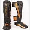 Venum Elite Evo Shinguards - Black/Bronze