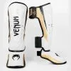 Venum Elite Evo Shinguards - White/Gold 1 Venum Elite Evo Shinguards - White/Gold -Training gear shop Venum20Elite20Evo20sC3A4C3A4risuojat20valkoinen kulta201