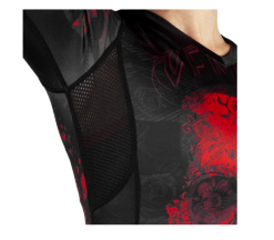 Venum Santa Muerte 3.0 SS Rashguard For Women 7 Venum Santa Muerte 3.0 SS Rashguard For Women -Training gear shop Venum20Santa20Muerte20naisten20LS20rashguard20musta20punainen20kainalo91
