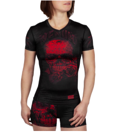 Venum Santa Muerte 3.0 SS Rashguard For Women