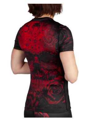 Venum Santa Muerte 3.0 SS Rashguard For Women 4 Venum Santa Muerte 3.0 SS Rashguard For Women - Image 2