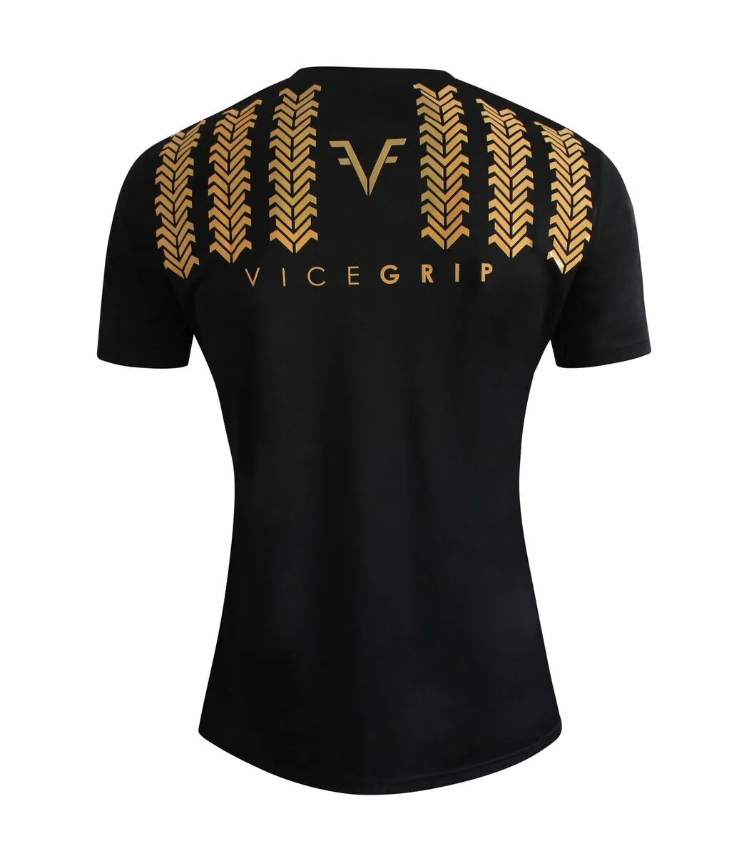 Vice Grip Xtreme - Fire Black-Yellow Grip Shirt 4 Vice Grip Xtreme - Fire Black-Yellow Grip Shirt - Image 2