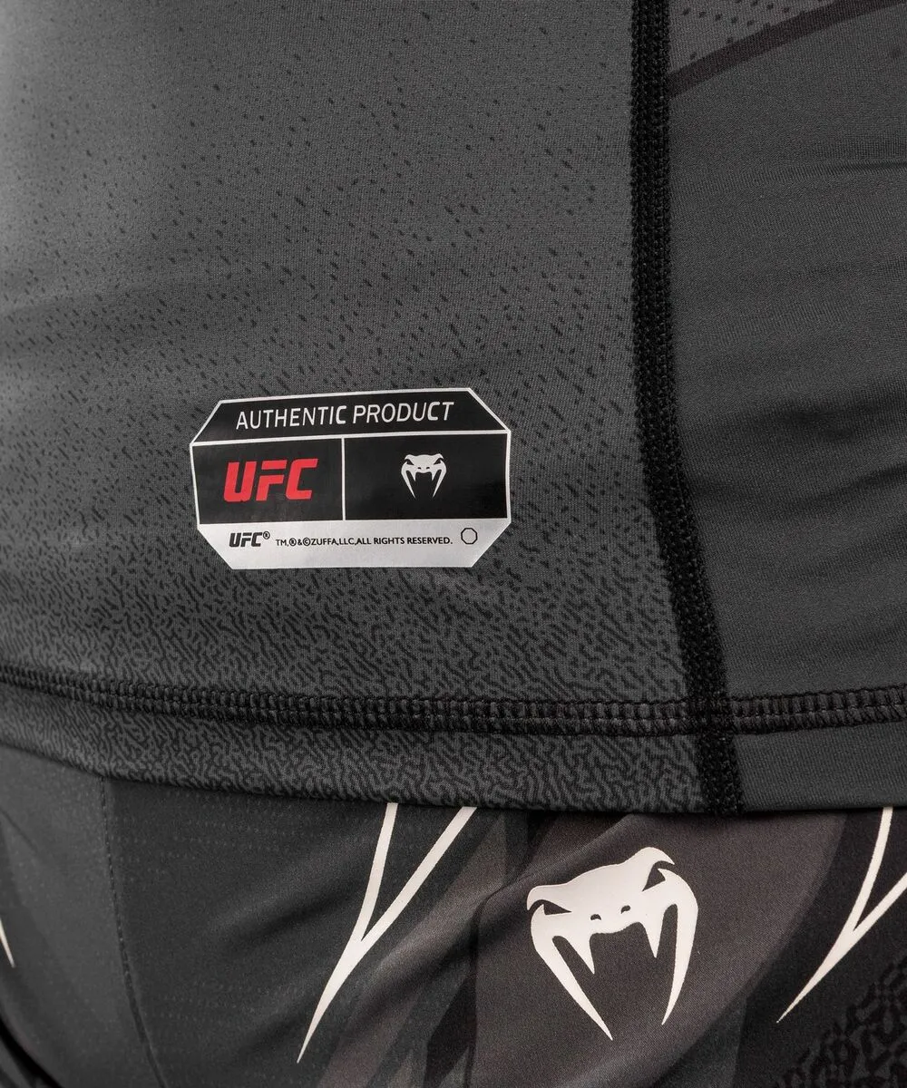 UFC Venum Authentic Fight Night Women's Rashguard - Black 10 UFC Venum Authentic Fight Night Women's Rashguard - Black - Image 8