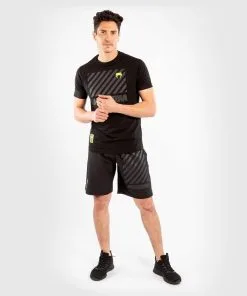 Venum Stripes T-shirt -Training gear shop a1ab1fcb80970555fd19dcf148b9baae569a8007 TS STRIPPES BLACK 09