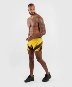 UFC Venum Authentic Fight Night Men's Shorts - Short Fit - Yellow -Training gear shop a26e6930d636cbde7ddd4c76445ea5af4d77e096 VNMUFC 00001 006 10