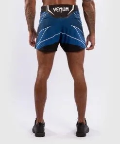 UFC Venum Authentic Fight Night Men's Shorts - Short Fit - Blue -Training gear shop a277cfc39484e941ece36721cb7f46b6b911cbbb VNMUFC 00001 004 04