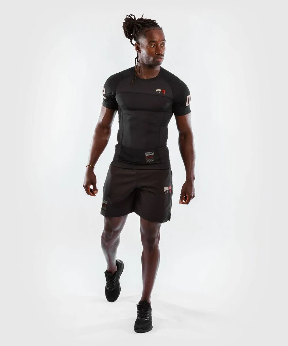 Venum Loma 08-12 Rashguard Short Sleeves - Black 11 Venum Loma 08-12 Rashguard Short Sleeves - Black - Image 9