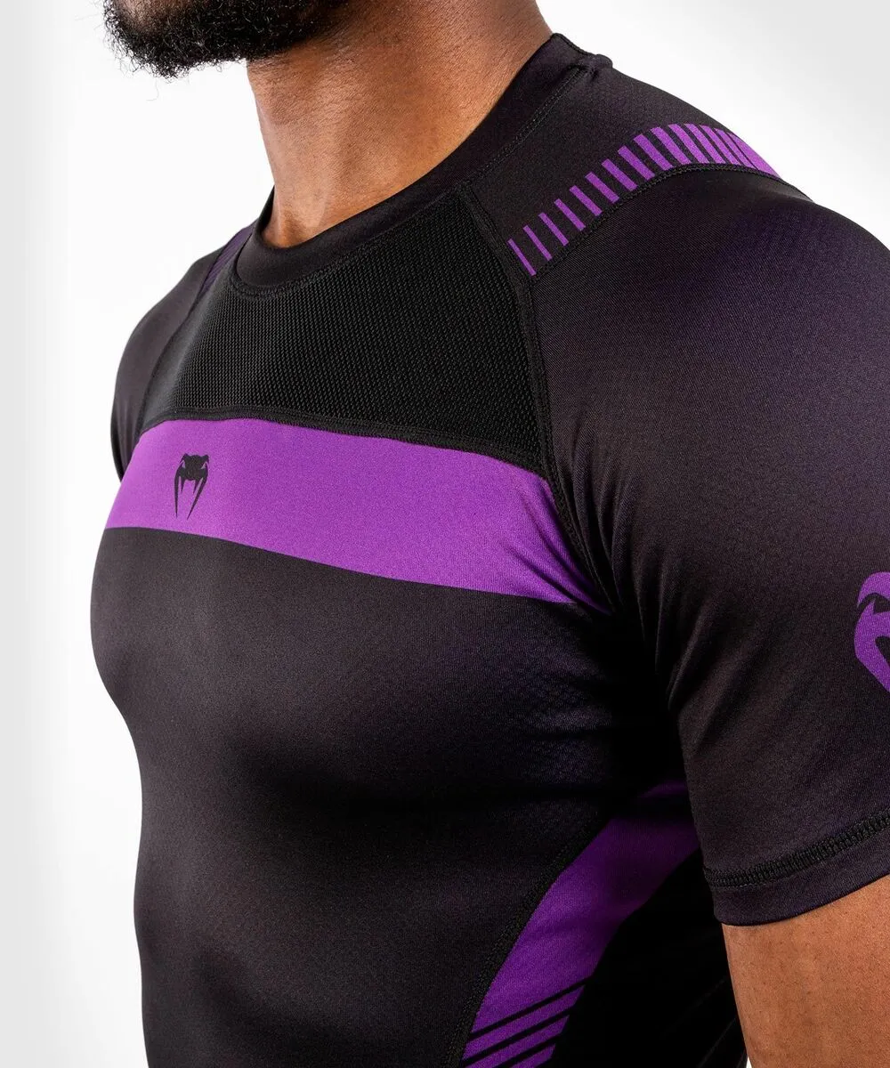 Venum NoGi 3.0 Rashguard Short Sleeves - Black-Purple 7 Venum NoGi 3.0 Rashguard Short Sleeves - Black-Purple - Image 5