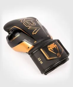 Venum Elite Evo Boxing Gloves - Black/Bronze 11 Venum Elite Evo Boxing Gloves - Black/Bronze -Training gear shop ac10bb26daa84ccd48970c86b888caf0e5d9fade BG ELITE EVO BLACK BRONZE 04