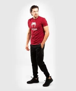 Venum Classic T-shirt - Burgundy -Training gear shop ae800ecd8bf651f751d29aef24b6acd3179361b3 TS CLASSICS BURGUNDY 07 1