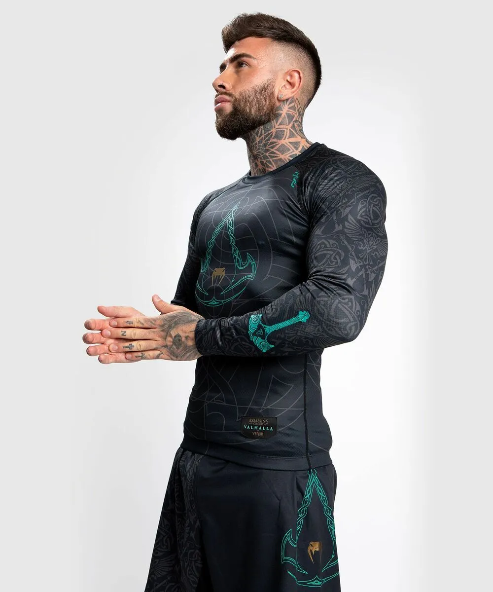 Venum Assassin´s Creed Reloaded LS Rashguard, Black 3 Venum Assassin´s Creed Reloaded LS Rashguard, Black
