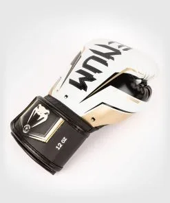 Venum Elite Evo Boxing Gloves - White/Gold 11 Venum Elite Evo Boxing Gloves - White/Gold -Training gear shop b26c5613dde164e73bfe4370d2237062149beb4c BG ELITE EVO WHITE GOLD 04