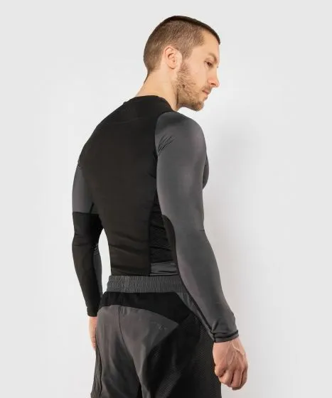 Venum GFit Rashguard - Long Sleeves Grey/black 5 Venum GFit Rashguard - Long Sleeves Grey/black - Image 3