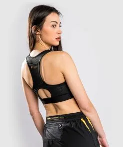 Venum Tempest 2.0 Sport Bra - Black/Gold -Training gear shop b5a12faa832e30800b1df8b9971ef3964a80f133 BRA TEMPEST BLACK GOLD 02