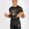 Venum Santa Muerte Dark Side Rashguard (23) - Shortsleeves Black/Brown -Training gear shop b64ce18699a8f77d227da067b69c99df4fda3627 RASH SS SANTAMUERTE BLACK BROWN 02