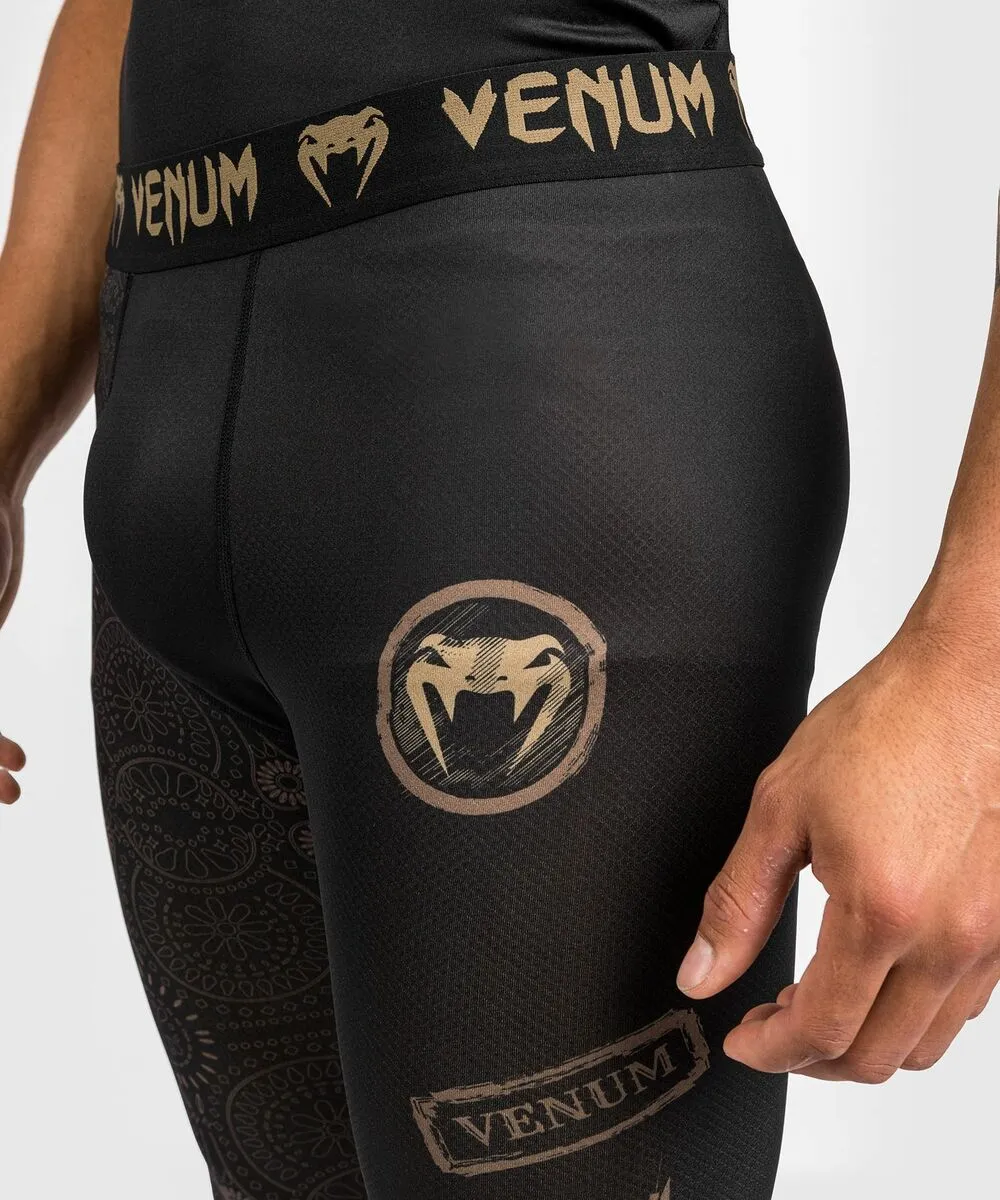 Venum Santa Muerte Dark Side Spats (23) Black/Brown 11 Venum Santa Muerte Dark Side Spats (23) Black/Brown - Image 9
