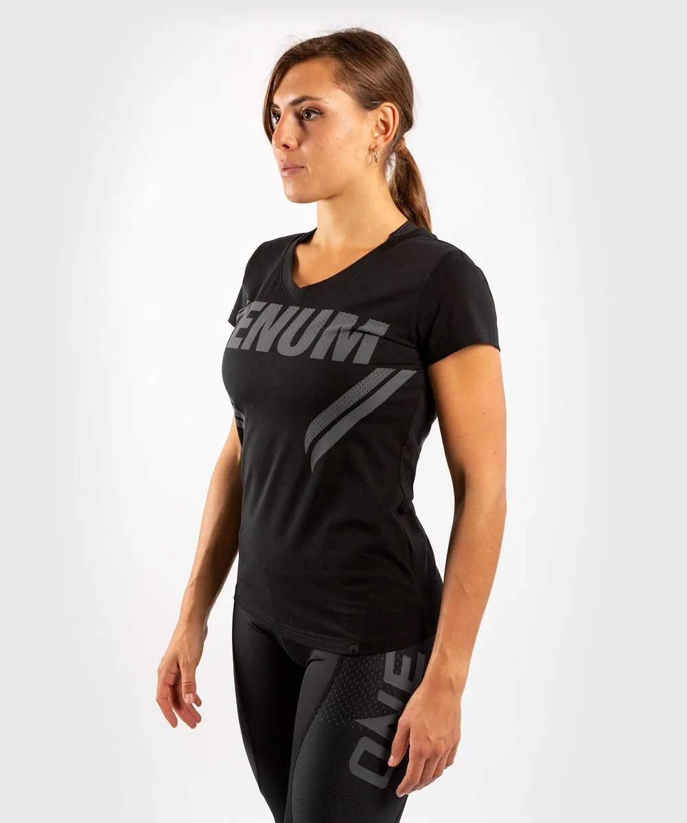 Venum ONE FC Impact T-shirt Women - Black-Black 4 Venum ONE FC Impact T-shirt Women - Black-Black - Image 2