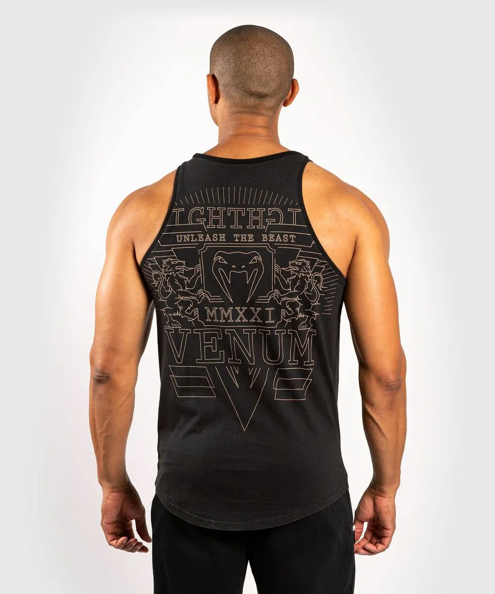 Venum Lions21 Tank Top - Black-Sand 5 Venum Lions21 Tank Top - Black-Sand - Image 3