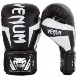Venum Elite Boxing Gloves Black/White
