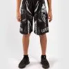 Venum GLDTR 4.0 (Gladiator) Training Shorts For Kids -Training gear shop c656010e0524225f0ec5d54663951a8096752adb TRAINING SHORT GLADIATOR BLACK WHITE 01