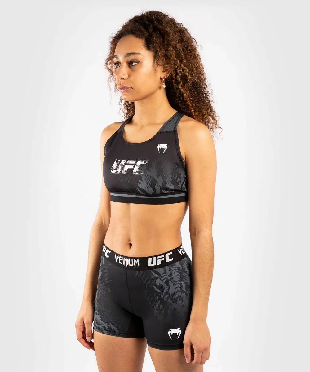 UFC Venum Authentic Fight Week Women's Sport Bra - Black 6 UFC Venum Authentic Fight Week Women's Sport Bra - Black - Image 4