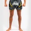 Venum ONE FC Impact Muay Thai Shorts - Grey-Yellow -Training gear shop c9b2decada0a5f23c5a82a0024133a6970b5a8a7 SHORT MUAYTHAI ONEFC GREY YELLOW 01