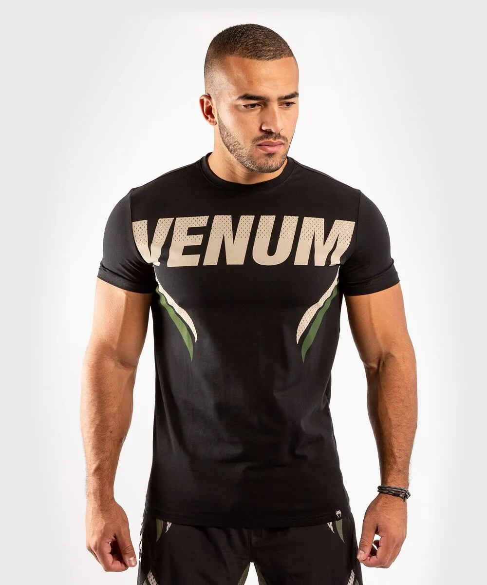 Venum One FC Impact T-shirt - Black-Khaki 3 Venum One FC Impact T-shirt - Black-Khaki