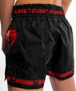 Venum Parachute Muay Thai Shorts - Black-Red -Training gear shop cb273d2ea05c3b9e70a0944e3942afdb9095c4a1 SHORT MUAYTHAI PARACHUTE BLACK RED 08