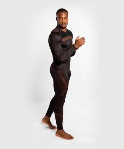 Venum NoGi 3.0 Compression Tights - Black-Brown -Training gear shop cb3d0786de862931867a6b4cbec228e2a4a89720 SPATS NOGI3.0 BROWN 11
