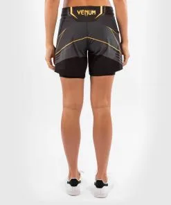 UFC Venum Authentic Fight Night Women's Shorts - Long Fit - Champion -Training gear shop cbdccc0634e7e1cb73ba74ea46b850185c43ff49 VNMUFC 00019 126 04B