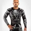 Venum GLDTR 4.0 (Gladiator) Rashguard - Long Sleeves -Training gear shop cc3422cfee424b679821e811d523f8a1f87d7112 RASH LS GLADIATOR 4.0 BLACK WHITE 01