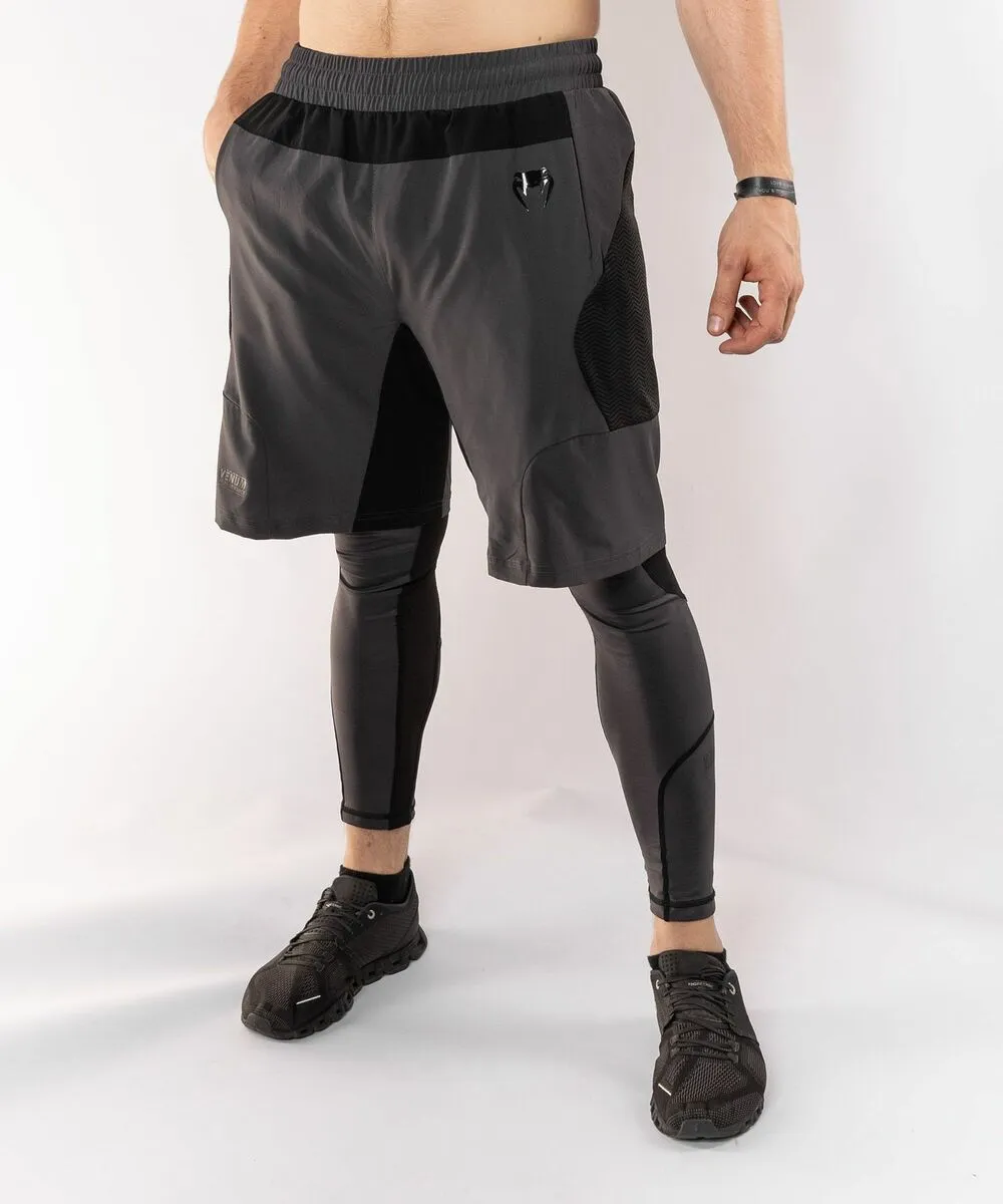 Venum GFit Training Shorts - Grey-Black 5 Venum GFit Training Shorts - Grey-Black - Image 3