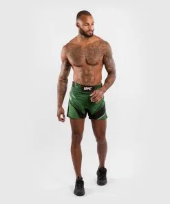 UFC Venum Authentic Fight Night Men's Shorts - Short Fit - Green -Training gear shop d382fa7a6652a843935774015d44de021f15ee6a VNMUFC 00001 005 09