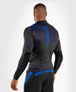 Venum NoGi 3.0 Rashguard Long Sleeves - Black-Blue -Training gear shop d6f107401874ad87259171b8631dac88d4f76ed7 RASH LS NOGI3.0 BLUE 03