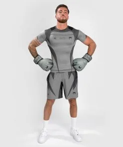 Venum Stone Rashguard - Shortsleeves Mineral Green