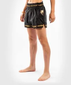 Venum Parachute Muay Thai Shorts - Black-Gold -Training gear shop deb10f58d0782395e066ae07e549442b5859f473 SHORT MUAYTHAI PARACHUTE BLACK GOLD 02 1