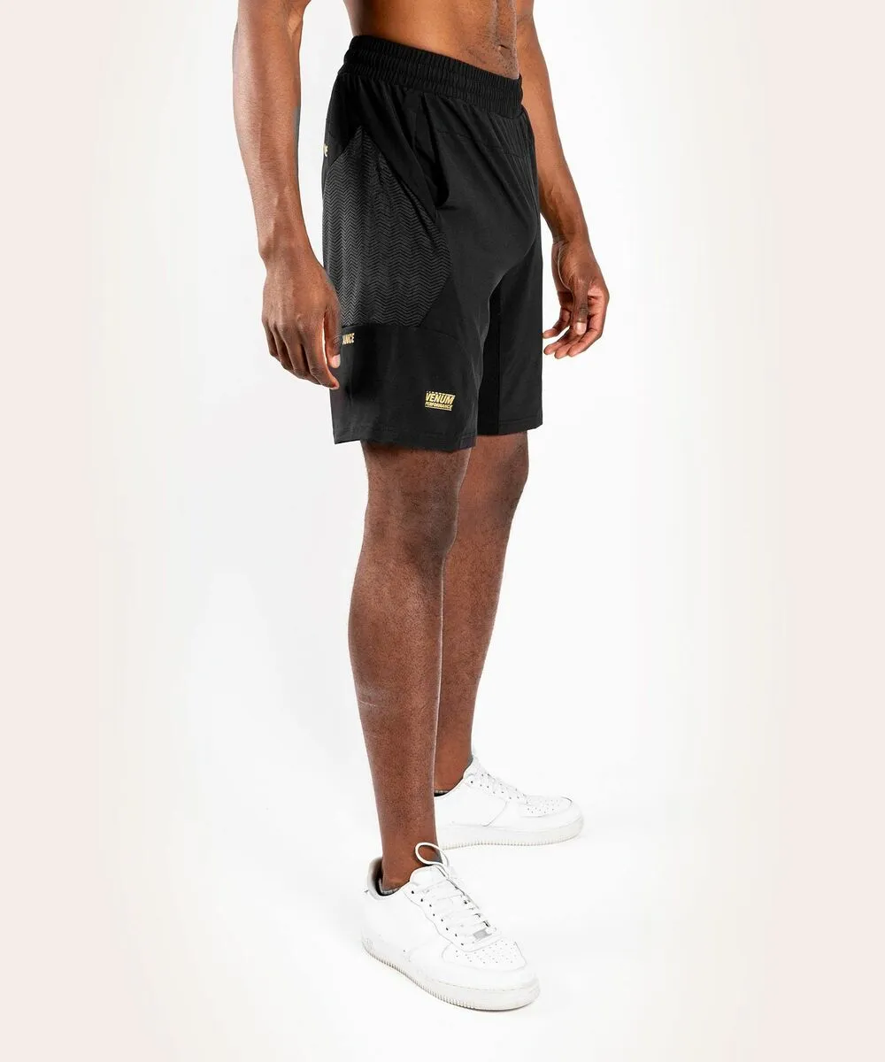 Venum GFit Training Shorts - Black-Gold 4 Venum GFit Training Shorts - Black-Gold - Image 2
