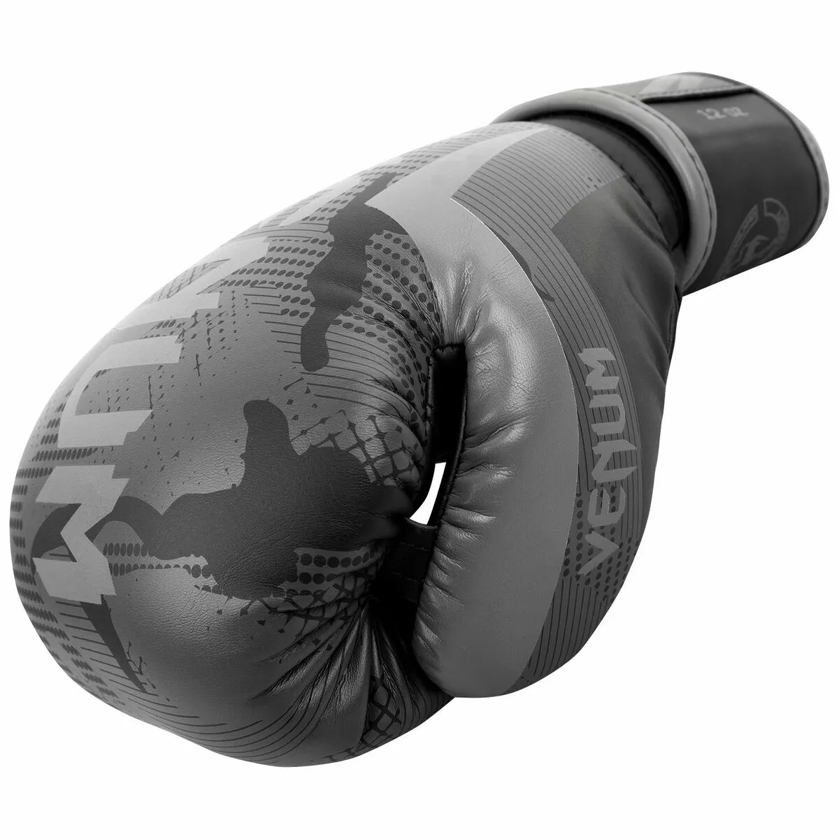 Venum Elite Boxing Gloves Black-Dark Camo 5 Venum Elite Boxing Gloves Black-Dark Camo - Image 3