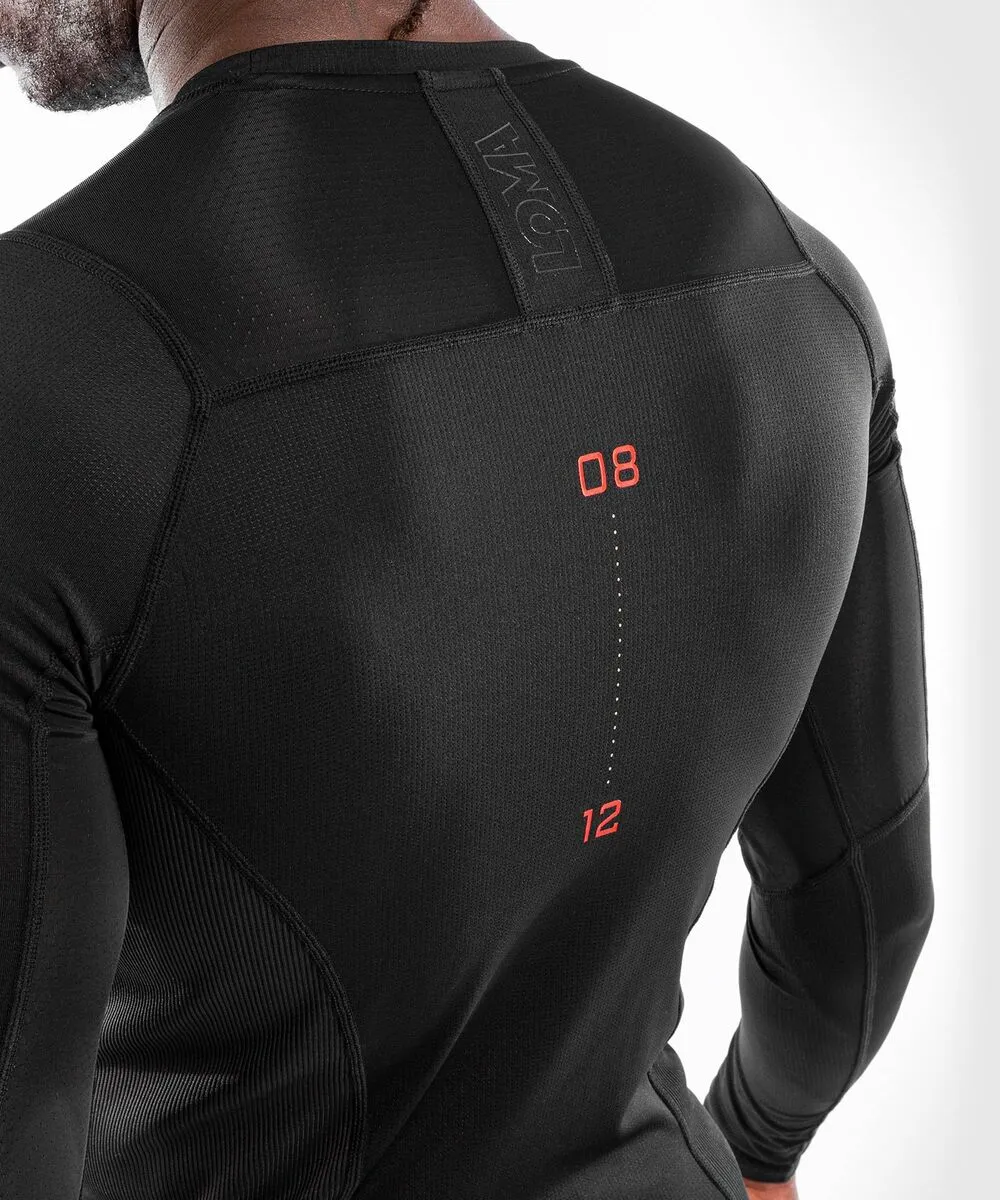 Venum Loma 08-12 Rashguard Long Sleeves - Black 9 Venum Loma 08-12 Rashguard Long Sleeves - Black - Image 7