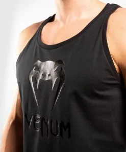 Venum Classic Tank Top - Black-Black -Training gear shop e5e3618f8a5d3aefddafe86a294ac85d9ed58b19 TANKTOP CLASSICS BLACK BLACK 05