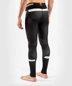 Venum NoGi 3.0 Compression Tights - Black-White -Training gear shop e61c89e524af770966678c6f304900495382889f SPATS NOGI3.0 BLACK WHITE 03