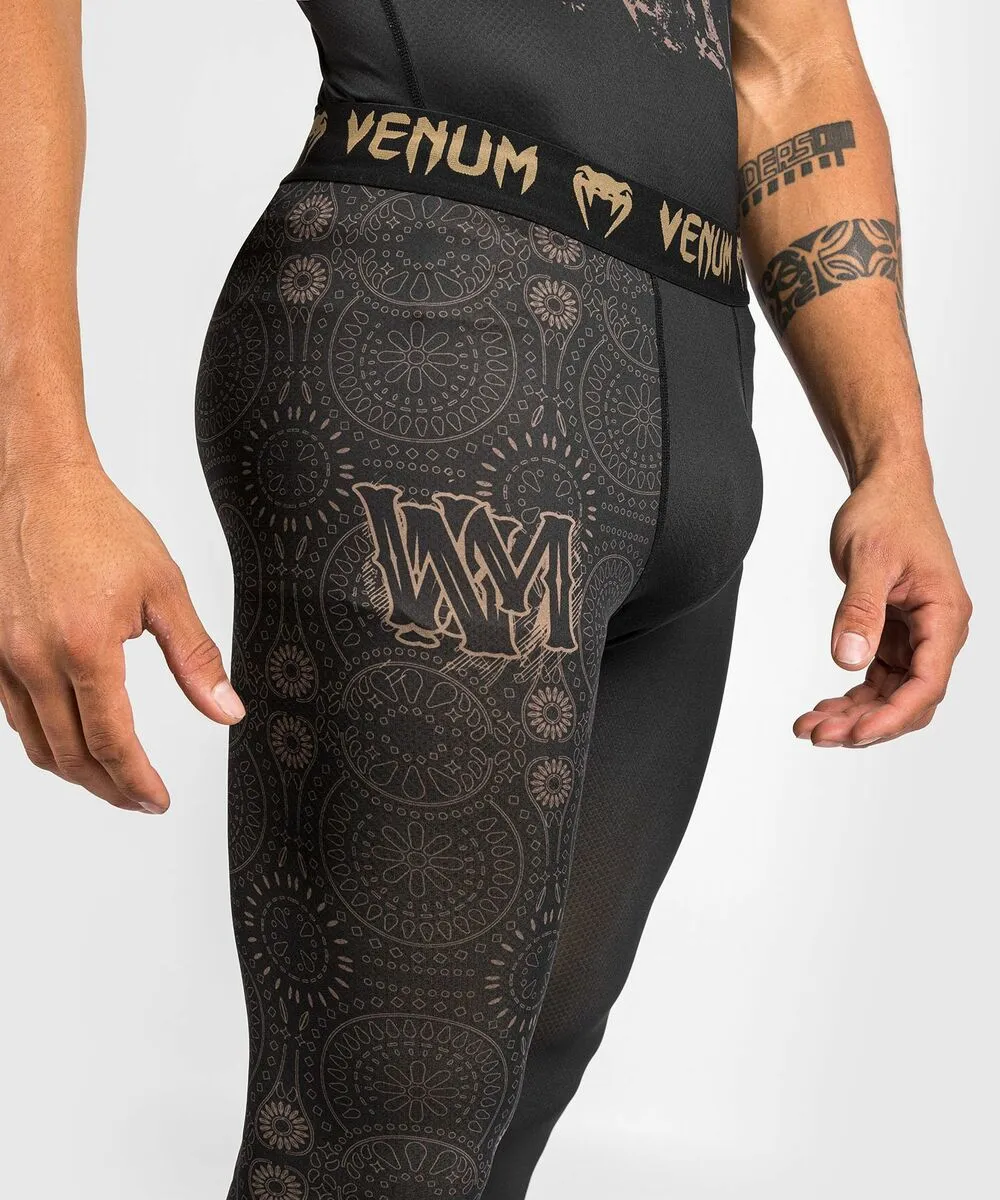 Venum Santa Muerte Dark Side Spats (23) Black/Brown 10 Venum Santa Muerte Dark Side Spats (23) Black/Brown - Image 8