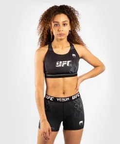 UFC Venum Authentic Fight Week Women's Sport Bra - Black 12 UFC Venum Authentic Fight Week Women's Sport Bra - Black -Training gear shop e6ef56f914c827f147da358a331aa0ca571ed755 VNMUFC 00024 001 01F 1